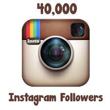 40,000 Instagram followers and counting...