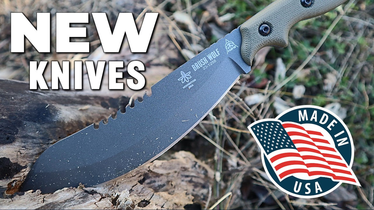New Knives Unleashed Best USA Made TOPS Knife??? Atlantic Knife