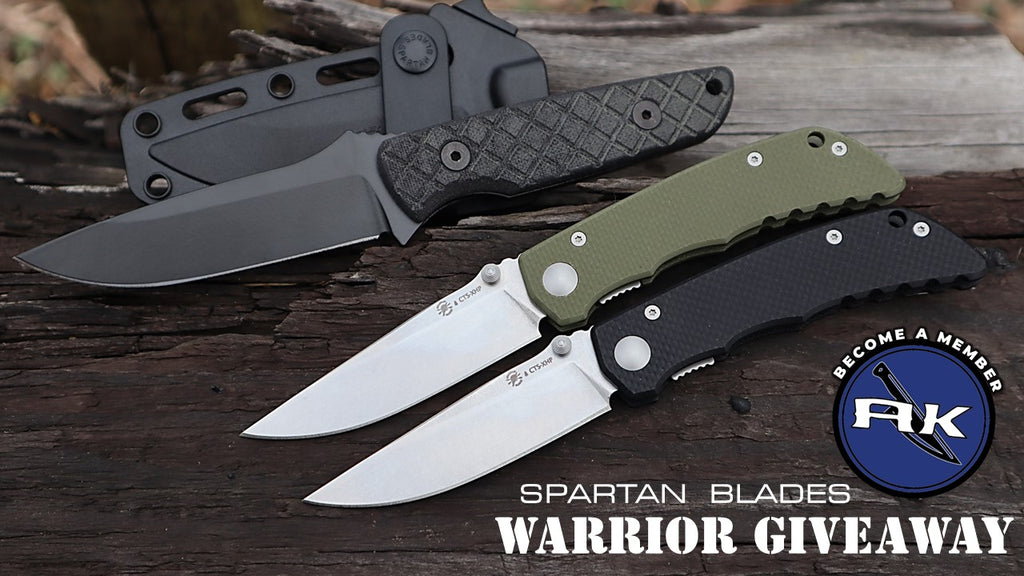 Spartan Blade Warrior Giveaway | AK Member Entry | AK Blog
