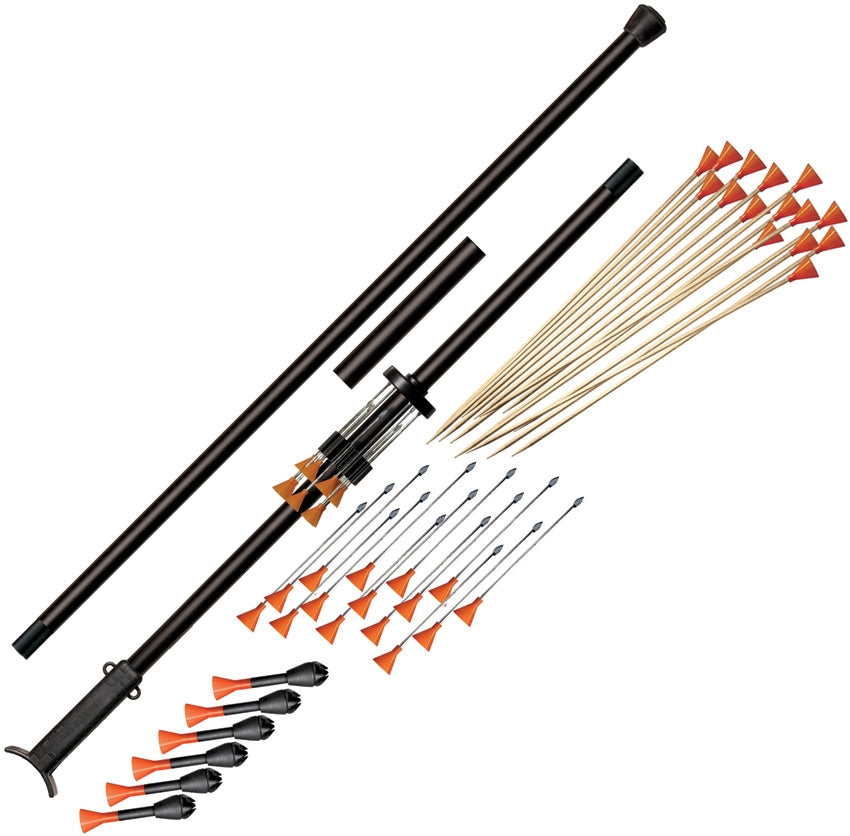 blowgun fishing accessories Warrior Blowguns .40 cal LOADED w/ 40 Darts The .625 Fish Hawk Big Bore Blowgun is a specially built blowgun equipped with line guides (eyes) Tested out my 5' fishing
