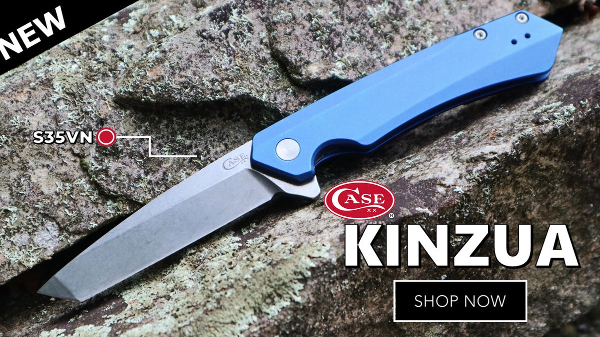 Case Kinzua S35VnFolding Knife Flipper Atlantic Knife Atlantic