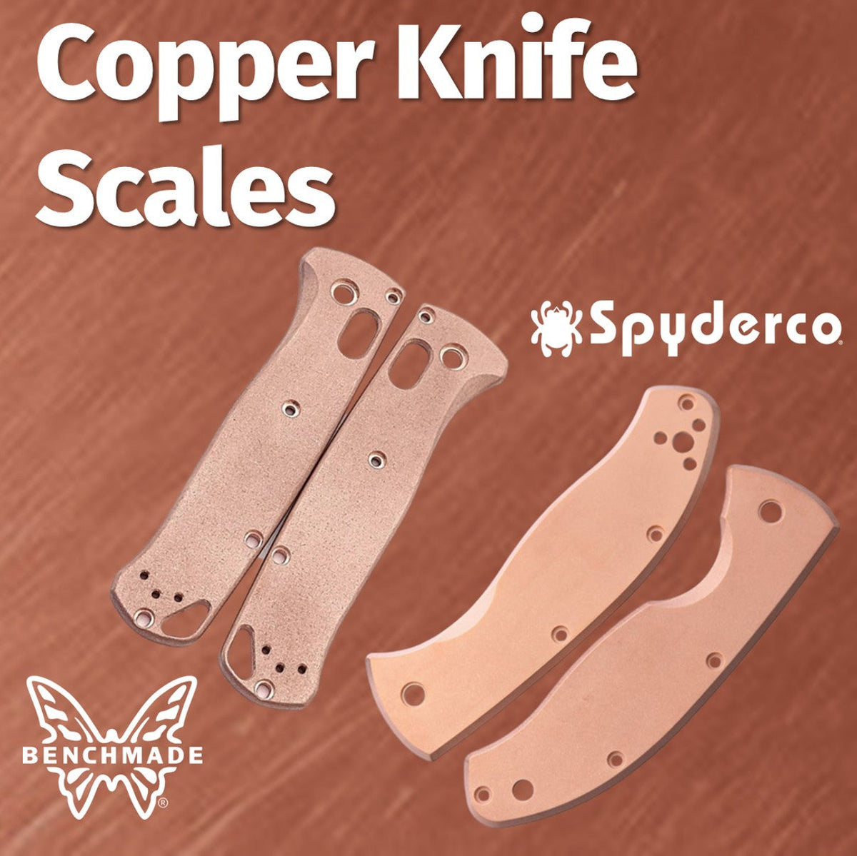 Copper Knife Scales Atlantic Knife Atlantic Knife Company