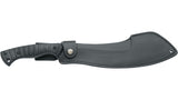 Fox Jungle Parang Machete Black FRN Stainless Steel Fixed Blade  694