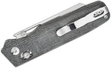 Kizer Cutlery Task Clutch Lock Black Micarta Folding 154CM Pocket Knife V3641C1- Kizer SALE