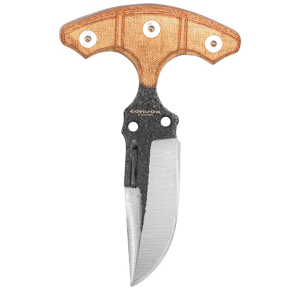 Condor Tactical P.A.S.S. Brown Micarta 440C Stainless Push Dagger