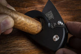 Al Mar Havana Clipper Cigar Cutter Money Clip Linerlock Folding D2 Pocket Knife 1002