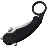 Krudo iKonik Framelock Black G10 Folding 9Cr18MoV Drop Point Pocket Knife 718