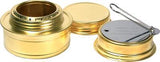 Esbit Brass Lightweight Construction Alcohol Burner Survival Stove Gear 87043