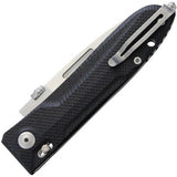 Lion Steel Big Daghetta D2 Tool Spear Pt Black G10 Folding Pocket Knife 8710BK