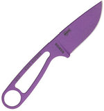 Esee Purple Izula Kit Fixed Blade 1095 Skeletonized Neck Knife W/ Attachments IPURPKIT