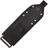 ESEE Models 3 & 4 Fixed Blade Knife MOLLE Back Black Nylon Belt Sheath 42MB