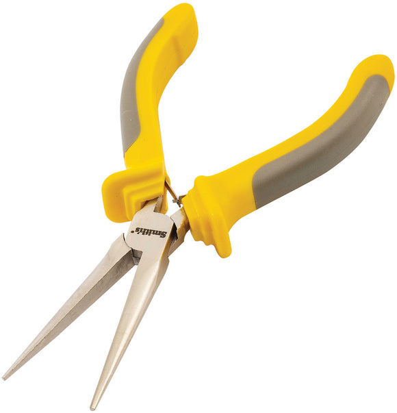 Smith's Sharpeners Regal River Yellow/Grey Carbon Steel Panfish Pliers 51287