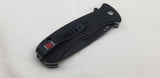 Al Mar SERE 2020 Linerlock A/O Black G10 Folding D2 Steel Pocket Knife 2206