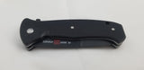 Al Mar SERE 2020 Linerlock A/O Black G10 Folding D2 Steel Pocket Knife 2206