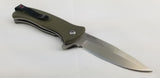 Al Mar Mini SERE 2020 Linerlock A/O OD Green FRN Folding 8Cr13MoV Knife 2208