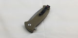 Al Mar Mini SERE 2020 Linerlock A/O Tan FRN Folding 8Cr13MoV Pocket Knife 2212