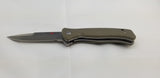 Al Mar Mini SERE 2020 Linerlock A/O Tan FRN Folding 8Cr13MoV Pocket Knife 2212