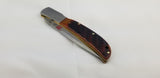 Al Mar Eagle Lockback Honey Jigged Bone Brown Folding AUS-8 Pocket Knife 7006