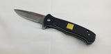 Al Mar 40th Anniversary SERE Linerlock Black FRN Folding D2 Pocket Knife 9202