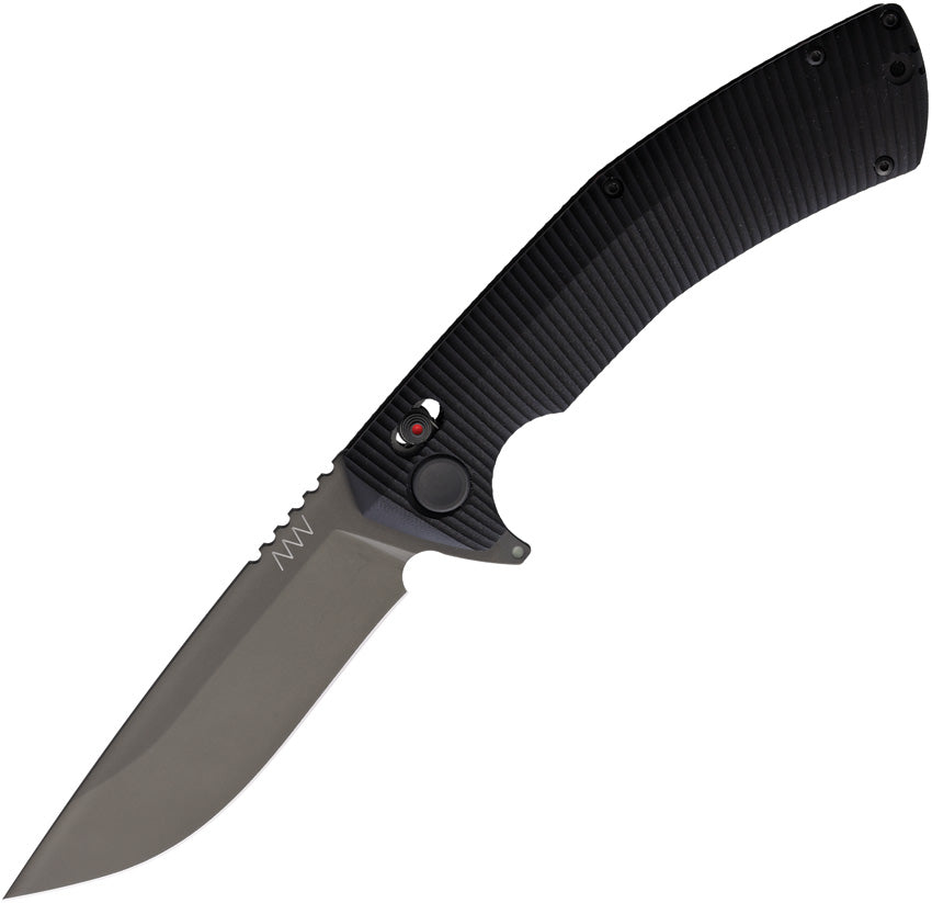 Acta Non Verba Knives A400 ANV A Lock Black Folding Knife