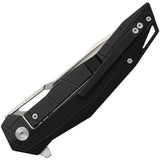 Artisan Pangolin Framelock Black Titanium Folding S35VN Pocket Knife 1826GBKS