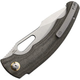 Artisan Xcellerator Linerlock Green Micarta Folding AR-RPM9 Pocket Knife 1860PODG