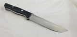Bark River Bravo 1.5 Black Canvas Micarta Fixed Blade Knife w/ Sheath 07113MBC