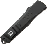 Blackhawk Automatic Send It! OTF Knife Black Aluminum D2 Steel Tanto Blade SI101BK