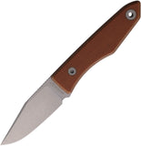 Big Idea Design Lookout Natural Micarta MagnaCut Fixed Blade Knife w/ Sheath 735758