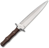 Boker Arbolito Colmillo Gx Guayacan Wood ACX 390 Steel Fixed Blade Knife w/ Sheath 02BA5918GX
