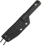 Boker Bff Packlite Stargaze Blackout Richlite MagnaCut Fixed Blade Knife w/ Sheath 120751