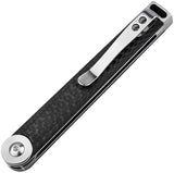 Boker Plus Kaizen Linerlock Carbon Fiber Folding CPM-S35VN Pocket Knife P01BO383