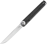 Boker Plus Kaizen Linerlock Carbon Fiber Folding CPM-S35VN Pocket Knife P01BO383