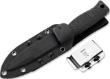 Heckler & Koch MP7 Personal Duty Black FRN 14C28N Sandvik Fixed Blade Knife 02HK001