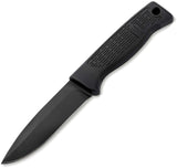 Heckler & Koch MP7 Personal Duty Black FRN 14C28N Sandvik Fixed Blade Knife 02HK001