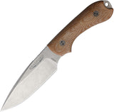 Bradford Knives Guardian 3 Natural Micarta Bohler N690 Fixed Blade Knife 3FE104