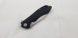 Bestech Knives Beluga Black G10 D2 Steel Stonewash Drop Pt Folding Knife G11D2