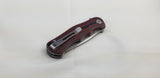Bestech Knives Bobcat Linerlock Black/Red G10 Folding D2 Steel Knife G22C1
