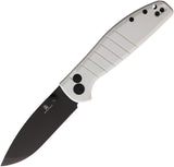 Bestechman Goodboy Button Lock White G10 Folding D2 Steel Pocket Knife MK04J