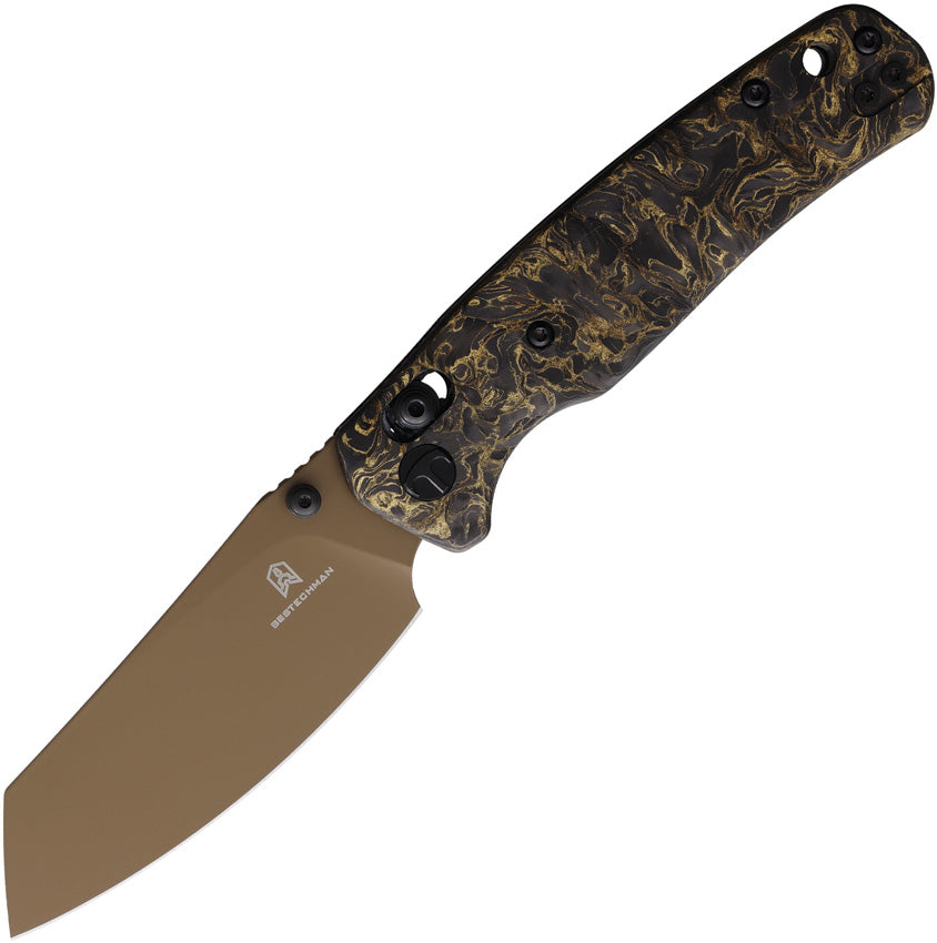Bestechman Cicada's Wing Crossbar Lock Carbon Fiber Folding Copper
