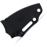 Buck 630 PakLite 2.0 Hide Select Black GFN 420HC Fixed Blade Knife w/ Sheath 630BKS