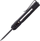 Buck Automatic Mini Deploy Knife Button Lock Blackout Aluminum S35VN Blade 839BKS1