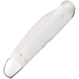 Case Cutlery Happy Halloween Copperlock White Folding Stainless Pocket Knife 10641