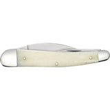 Case Cutlery Seahorse Whittler US Flag Natural Bone Folding Stainless Pocket Knife 10844