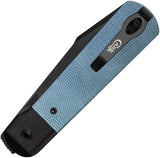 Case Cutlery Longhouse Linerlock Denim Micarta Folding 20CV Pocket Knife 10845