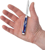 Case Cutlery Baby Doc Patriotic Kirinite Folding Stainless Pocket Knife 11227