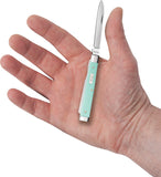 Case Cutlery Baby Doc Seafoam Green G10 Folding Stainless Pocket Knife 18108