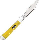 Case Cutlery Copperlock Smooth Yellow Bone Folding Stainless Pocket Knife 20025