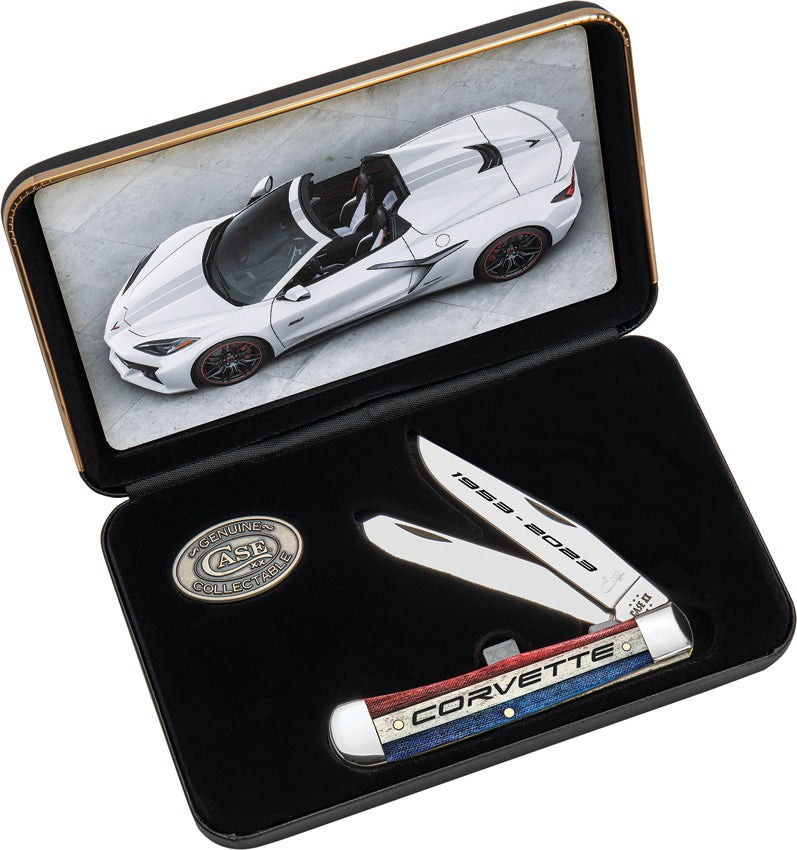 Mckee スーパーレアセット Case Cutlery Chevrolet Corvette 70th Set: Get Yours at AK