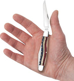 Case Cutlery Muskrat Star Spangled Flag Bone Folding Stainless Pocket Knife 64143